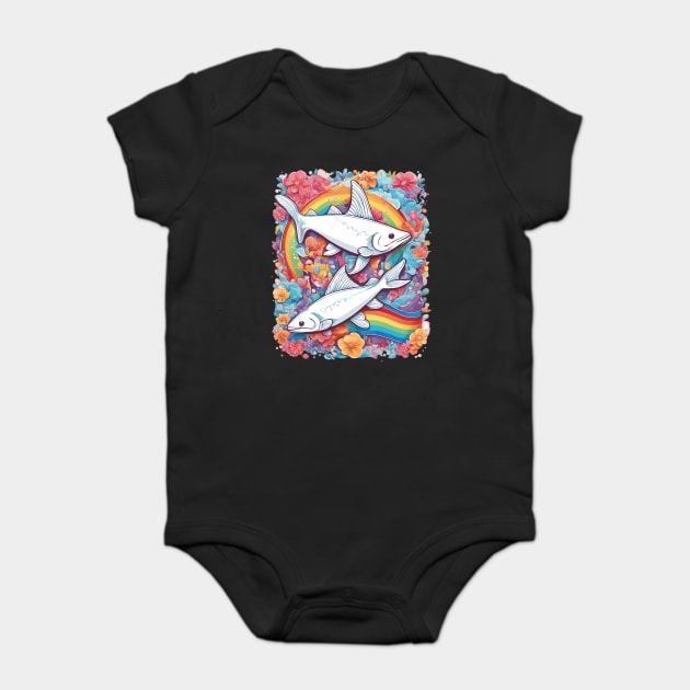 Sea Life Baby Bodysuit by animegirlnft